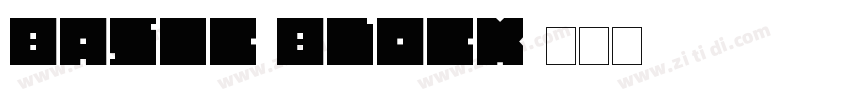basic block字体转换